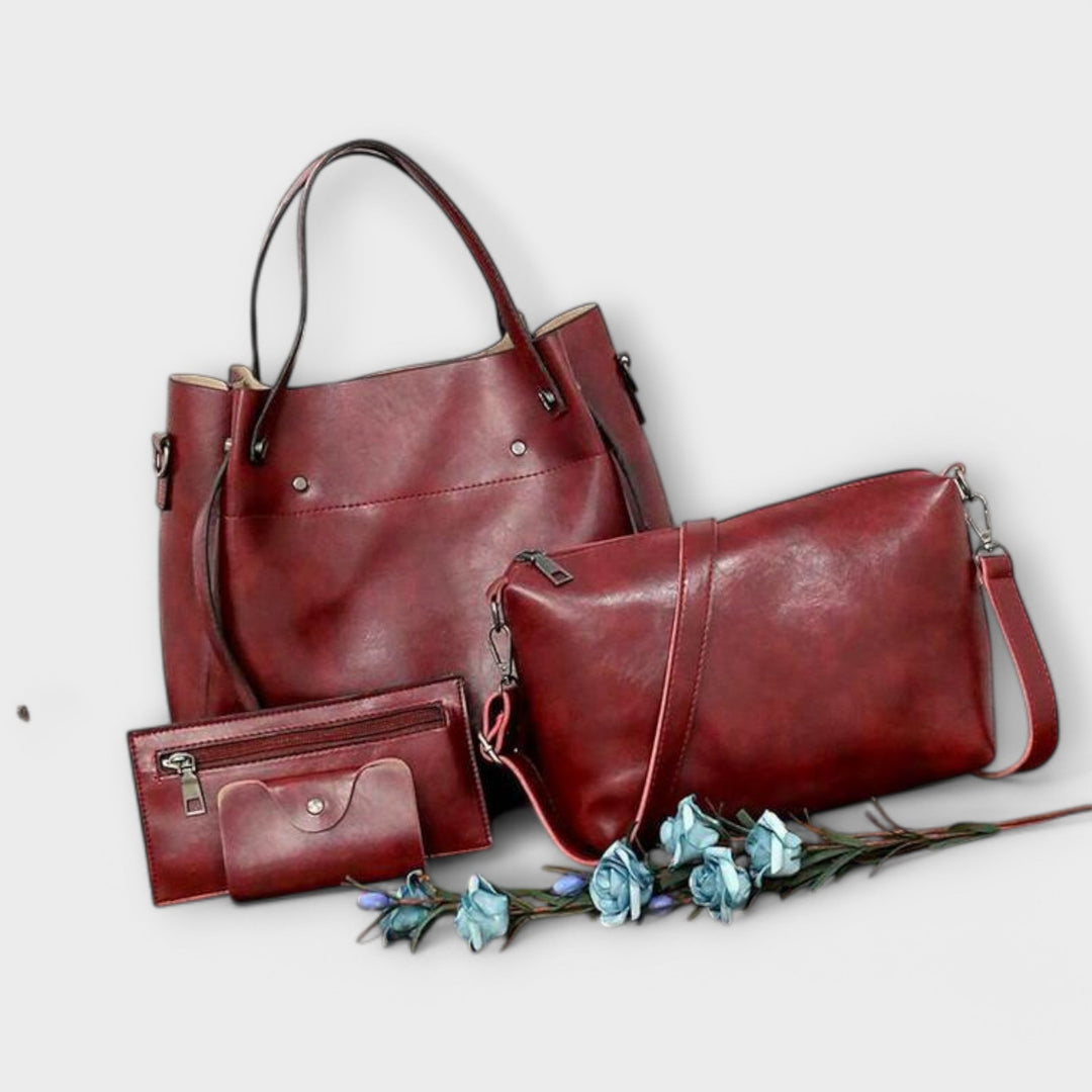 Victoria | 4-Piece Vintage Bag Set