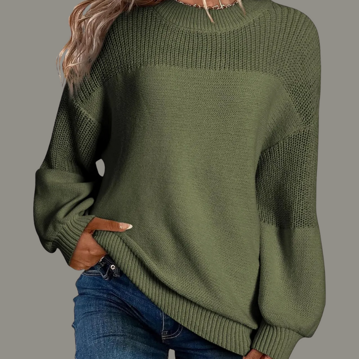 Victoria| loose-fitting knit sweater