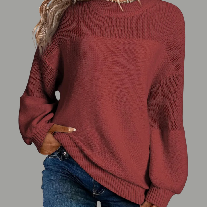 Victoria| loose-fitting knit sweater