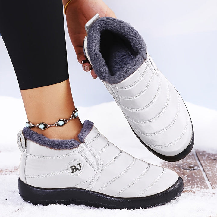 Victoria | Warm Slip-On Winter Boots