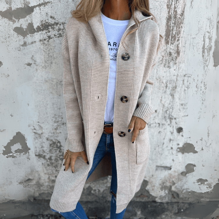 MONICA™ | Long and Elegant Cardigan for Women