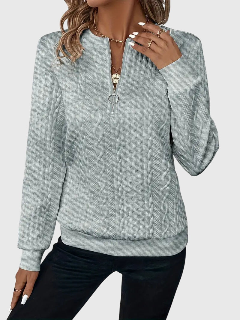 Victoria | Zipped Sweater